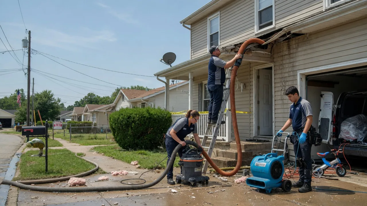 Water Damage Restoration in Ellington, MO near me